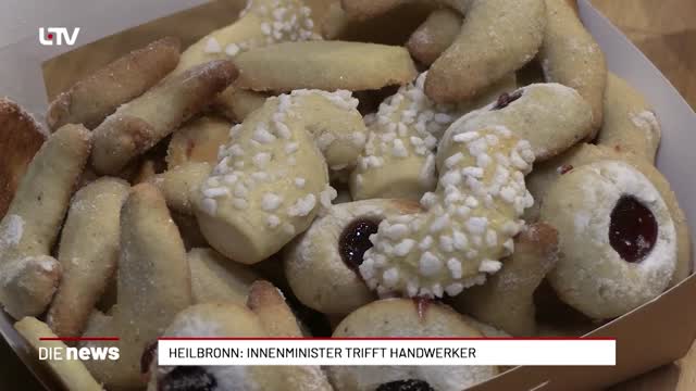 Heilbronn: Innenminister trifft Handwerker