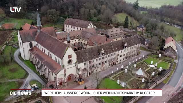 Wertheim: Aussergewöhnlicher Weihnachtsmarkt im Kloster 