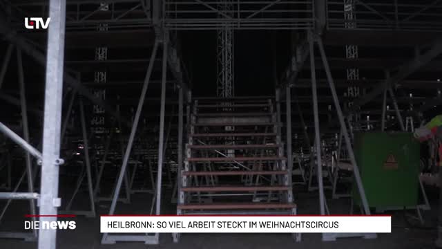 Heilbronn: So viel Arbeit steckt im Weihnachtscircus