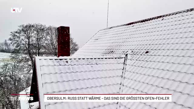 Obersulm: Ruß statt Wärme - das sind die größten Ofen-Fehler