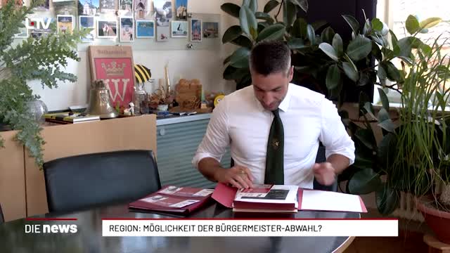 Region: Möglichkeit der Bürgermeister-Abwahl?