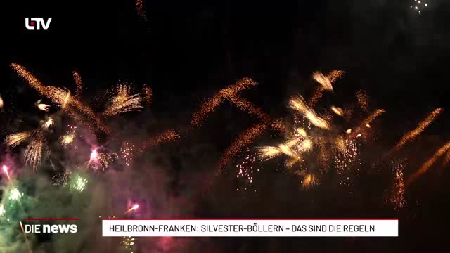 Heilbronn-Franken: Silvester-Böllern – das sind die Regeln