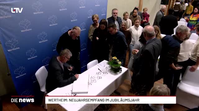 Wertheim: Neujahrsempfang im Jubiläumsjahr 