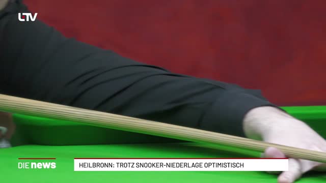 Heilbronn: Trotz Snooker-Niederlage optimistisch