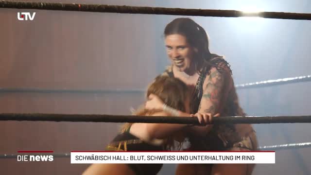 Schwäbisch Hall: Blut, Schweiss und Unterhaltung im Ring