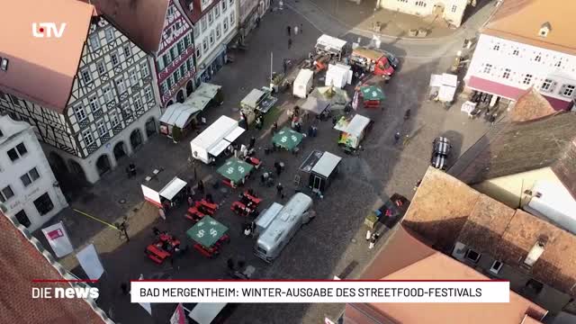 Bad Mergentheim: Winter-Ausgabe des Streetfood-Festivals