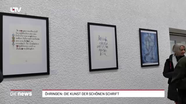 Öhringen: Die Kunst der schönen Schrift