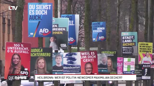 Heilbronn: Wer ist Politik-Newcomer Maximilian Decker?