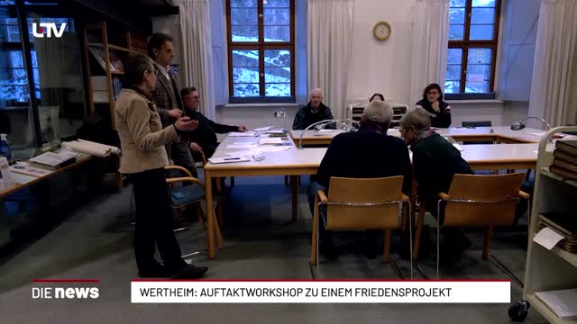 Wertheim: Auftaktworkshop zu einem Friedensprojekt