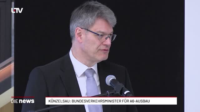 Künzelsau: Bundesverkehrsminister für A6-Ausbau