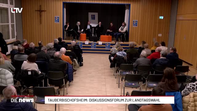 Tauberbischofsheim: Diskussionsforum zur Landtagswahl
