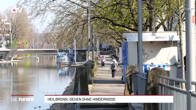 Heilbronn: Gehen ohne Hindernisse