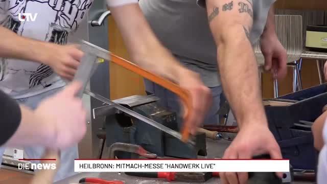 Heilbronn: Mitmach-Messe "Handwerk live"