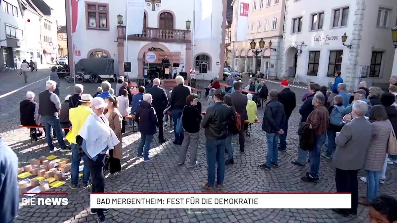 Bad Mergentheim: Fest für die Demokratie 