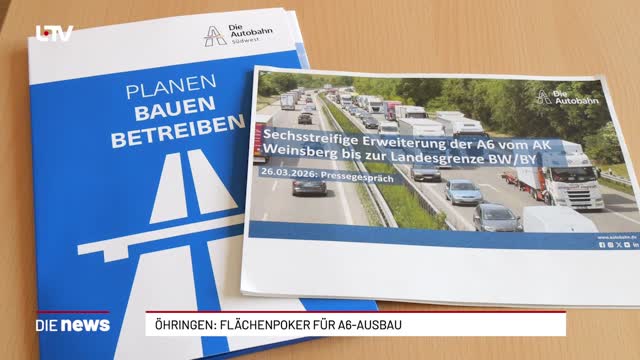 Öhringen: Flächenpoker für A6-Ausbau
