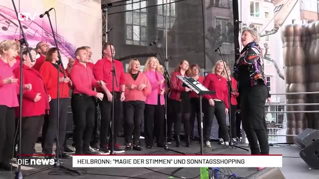 Heilbronn: "Magie der Stimmen" und Sonntagsshopping