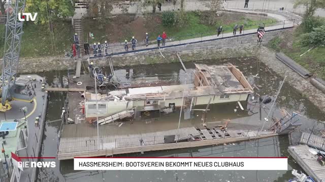 Hassmersheim: Bootsverein bekommt neues Clubhaus