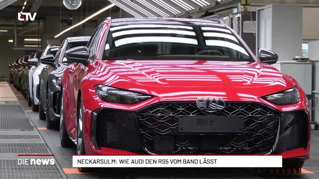 Neckarsulm: Wie AUDI den RS5 vom Band lässt