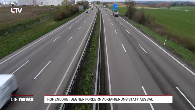 Hohenlohe: Gegner fordern A6-Sanierung statt Ausbau