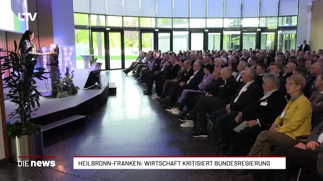 Heilbronn-Franken: Wirtschaft kritisiert Bundesregierung