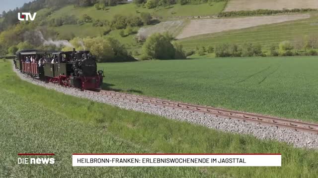 Jagsttal lockt Besucher mit Bahn und Veranstaltungen