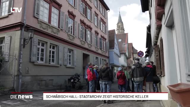 Schwäbisch Hall öffnet verborgene Kellerwelten