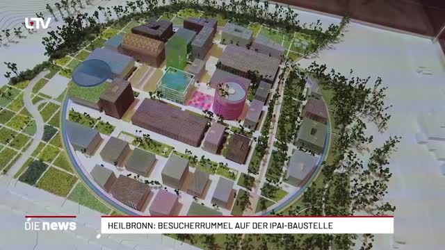 Heilbronn IPAI Baustelle zieht 1.100 Besucher an