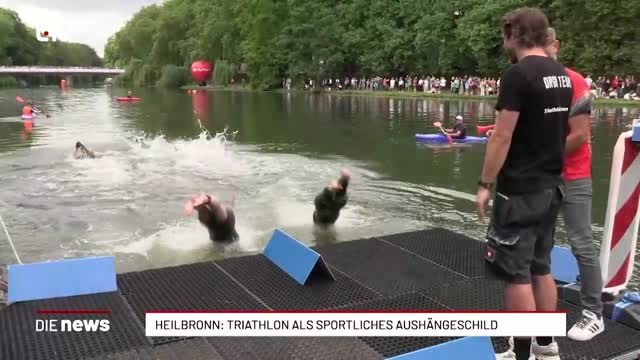 Heilbronn begeistert mit ausverkauftem Triathlon