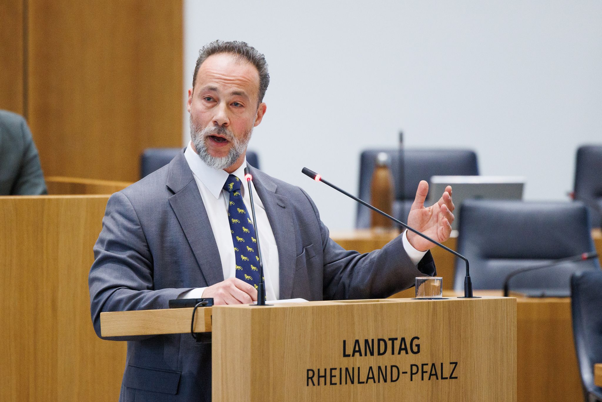 «Gegen einige Punkte werden wir juristisch vorgehen», kündigt AfD-Fraktionschef Jan Bollinger an. (Archivbild)