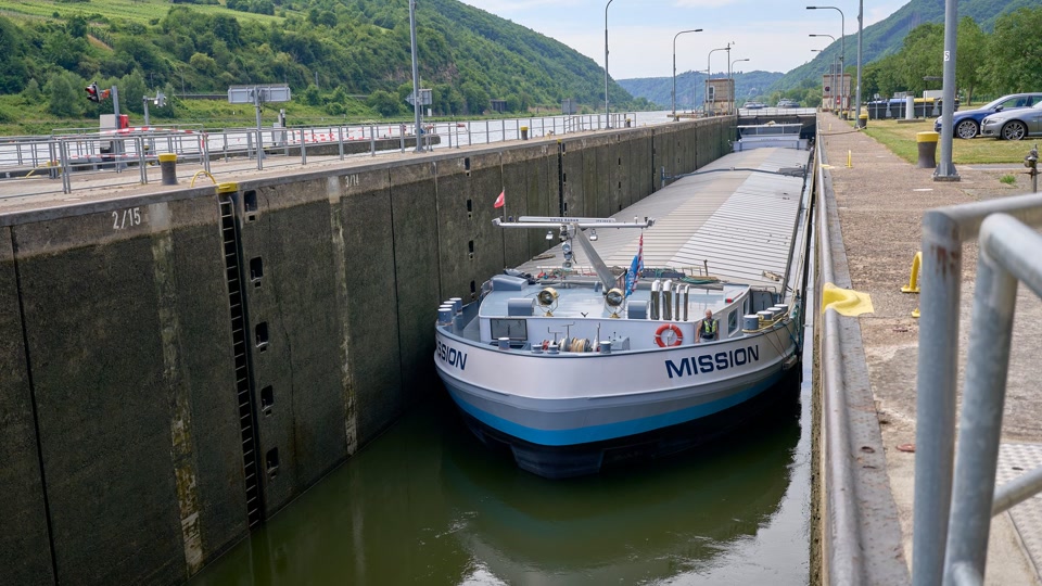 An beschädigter Schleuse normalisiert sich der Notbetrieb