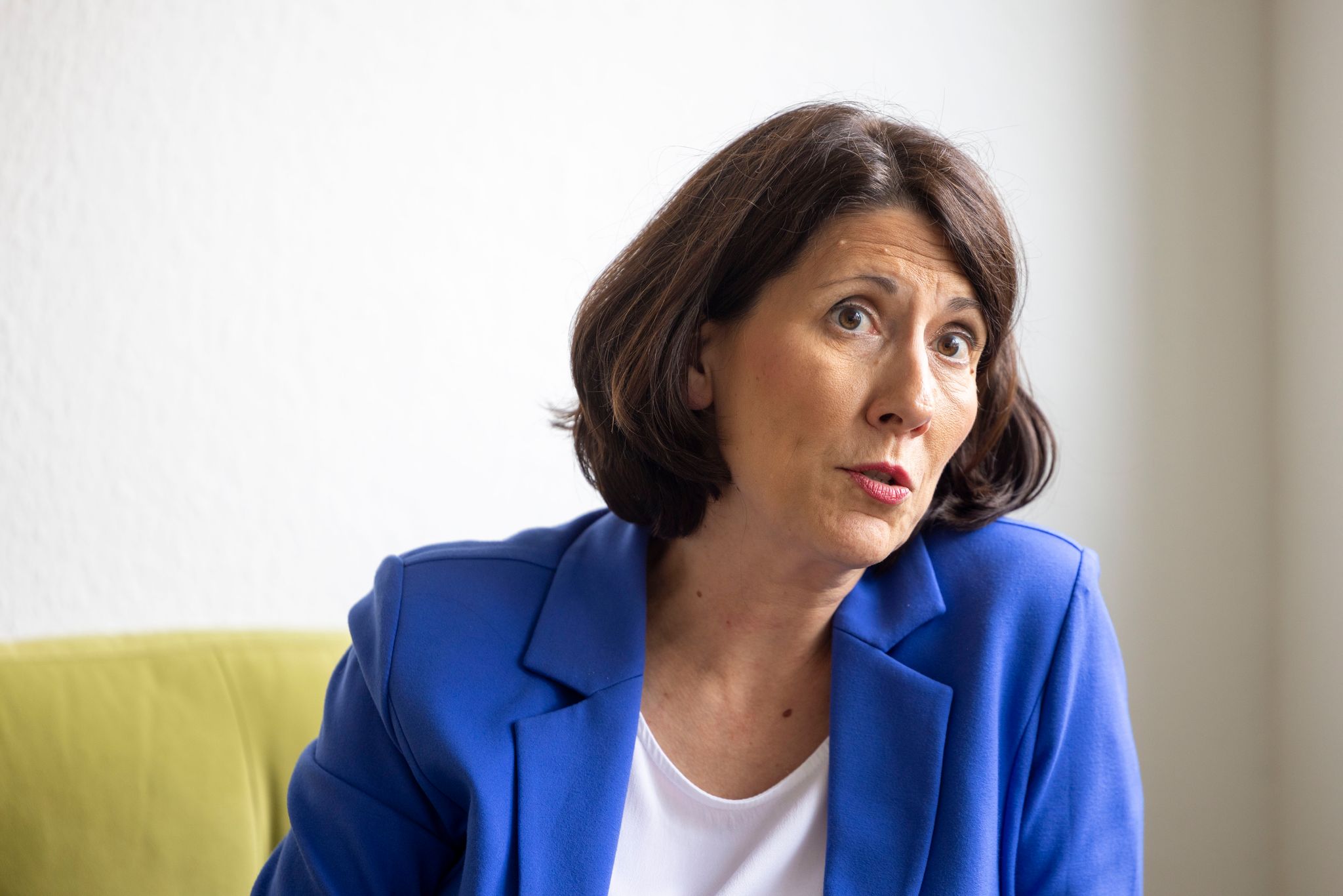 Die rheinland-pfälzische Verkehrsministerin Daniela Schmitt (FDP) verweist darauf, dass die Verkehrssicherheit der Bahntrassen bei der DB liegt. (Achivbild)