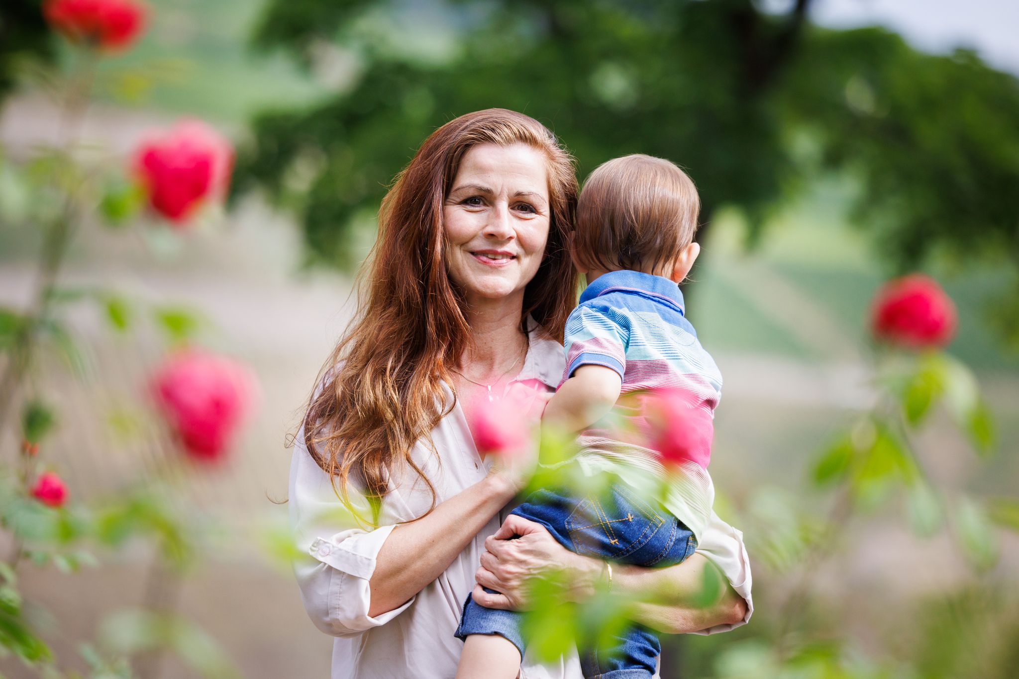 Für eine Kinderwunschbehandlung entschied sie sich mit 45 Jahren.