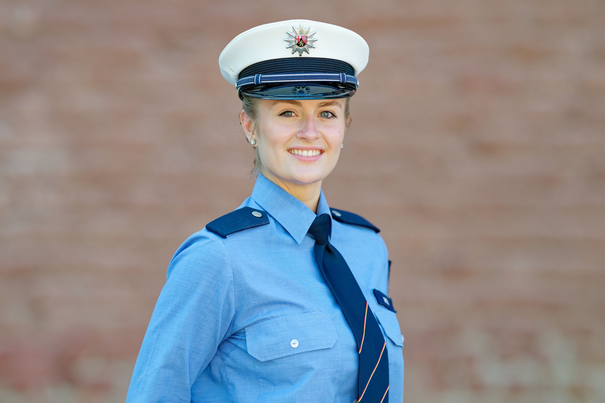 Die 21-jährige Jennifer Greb wusste schon mit zehn Jahren, dass sie Polizistin werden will.