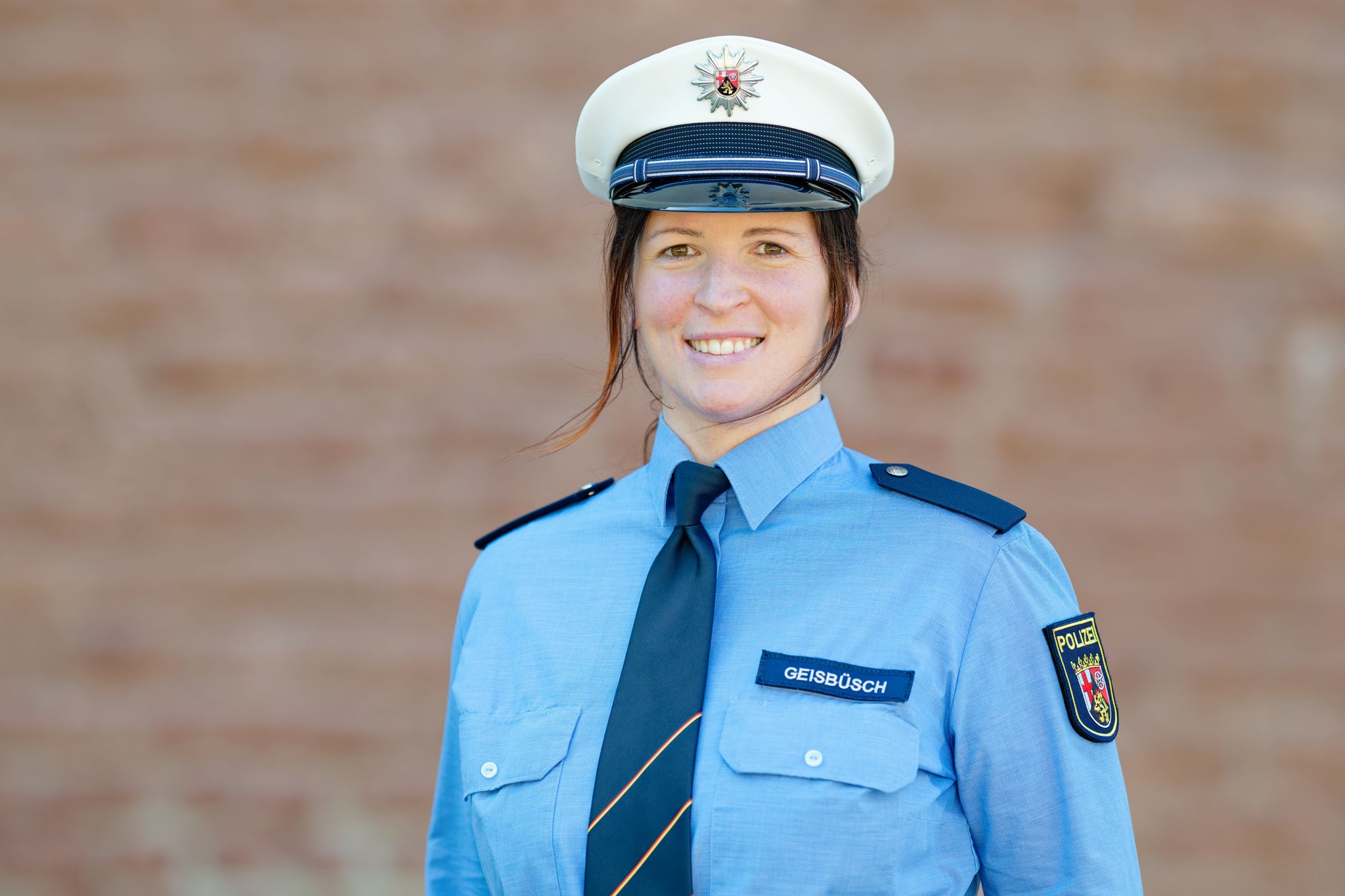 Eva Geisbüsch (36) will gerne als Schutzpolizistin im Schichtdienst arbeiten.
