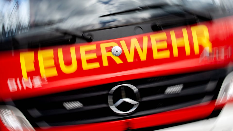 Feuerwehr rückt wegen Waldbrands im Kreis Bad Dürkheim aus
