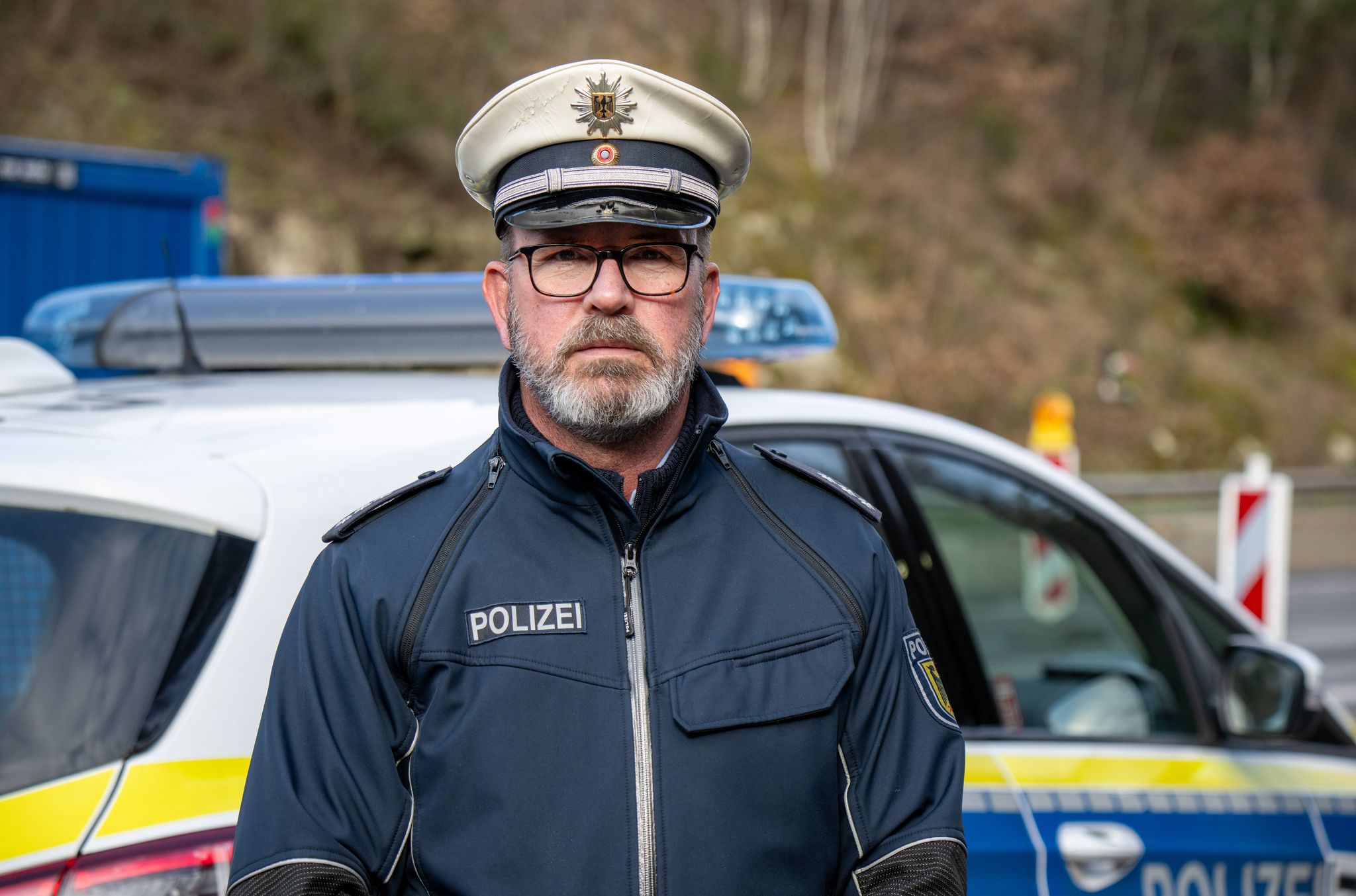Ohne Unterstützung von zusätzlichen Bundespolizei-Kräften sei die Arbeit nicht zu stemmen, sagt der Sprecher der Bundespolizeiinspektion Trier, Stefan Döhn. (Archivbild)