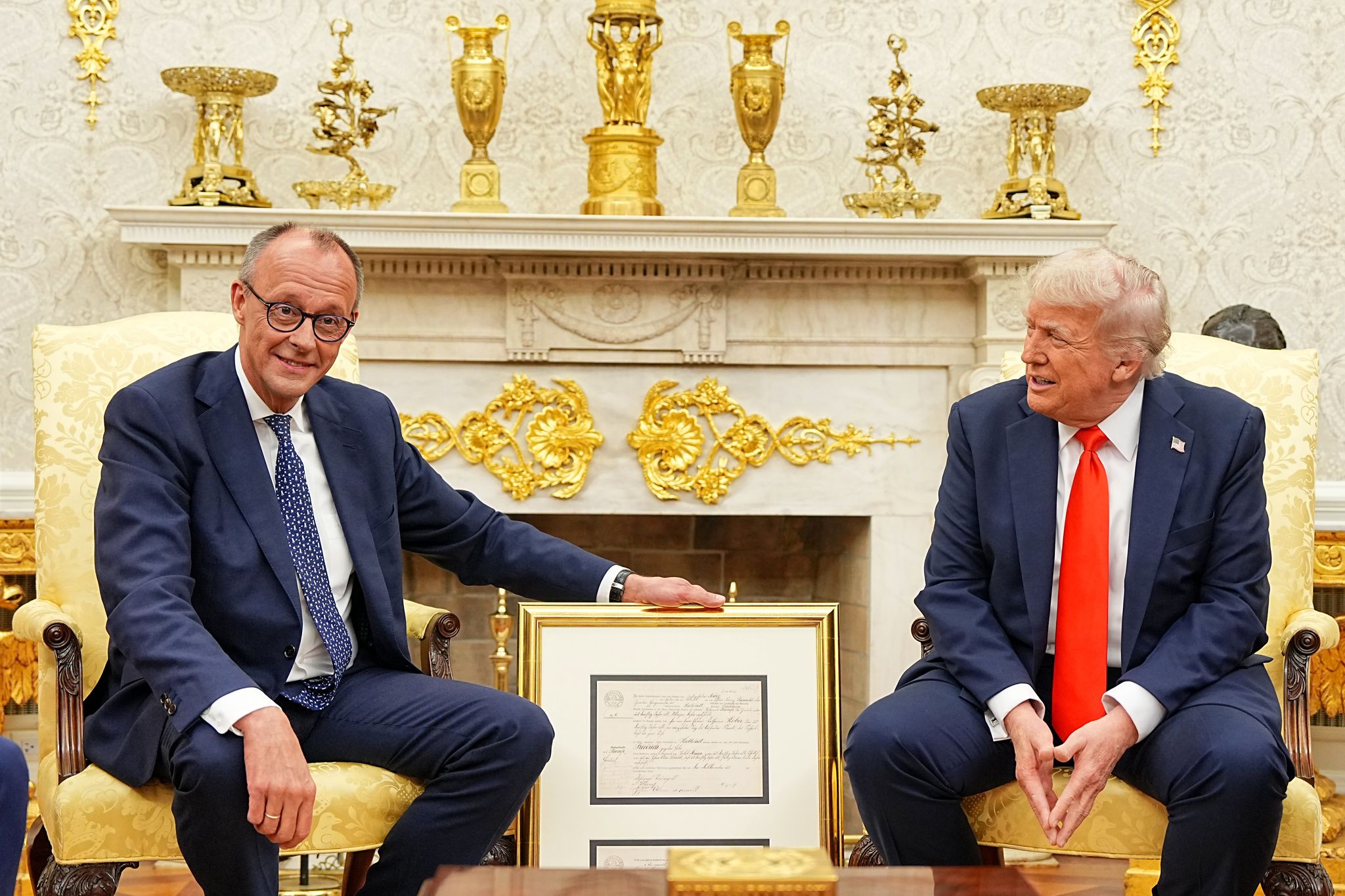 Trumps Großvater ist in der Pfalz auf die Welt gekommen. (Archivbild)