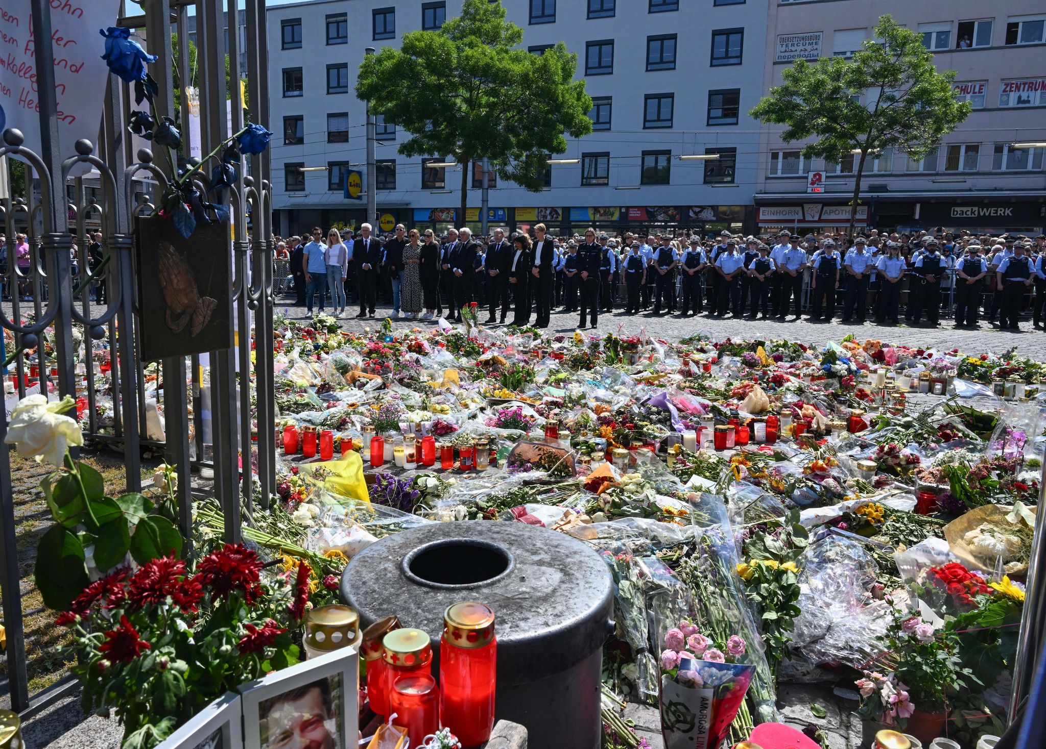 In Mannheim starb ein Polizist nach einer Messerattacke. (Archivbild)
