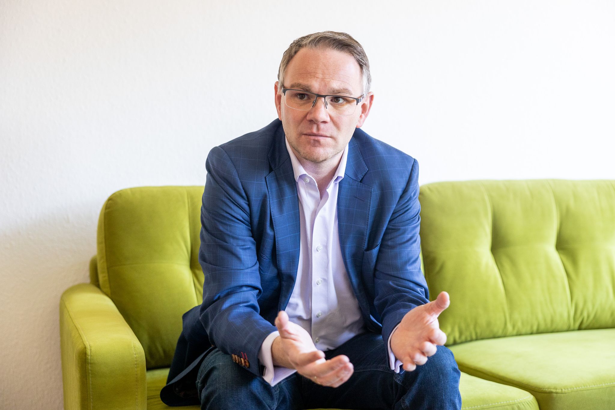Der SPD-Politiker Martin Haller wurde als untauglich ausgemustert, wäre heute aber bereit, die Demokratie bei der Bundeswehr zu verteidigen. (Archivbild)