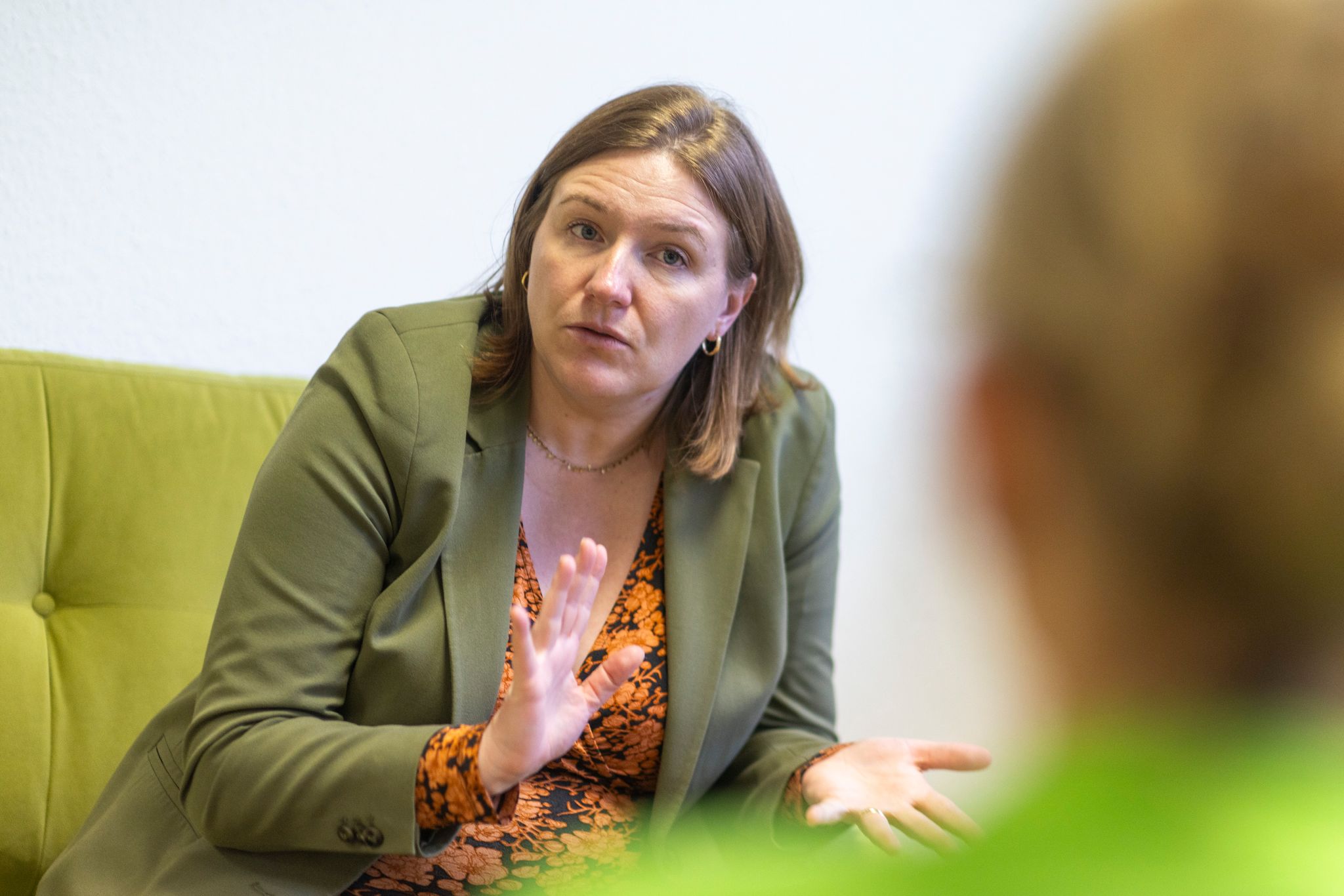 Ministerin Binz hat sich mit jungen Menschen bei drei Jugendkonferenzen über Partizipation ausgetauscht. (Archivbild)