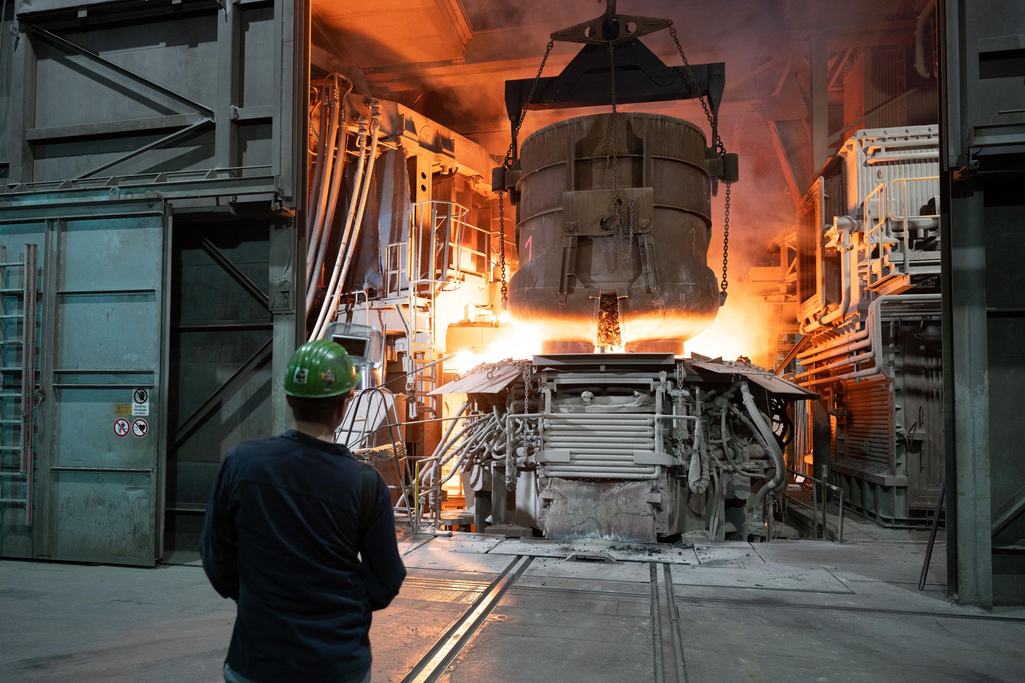 Zum «Stahlgipfel» im Bundeskanzleramt werden auch die Ministerpräsidenten der Länder mit Stahlerzeugung erwartet. (Archivbild)