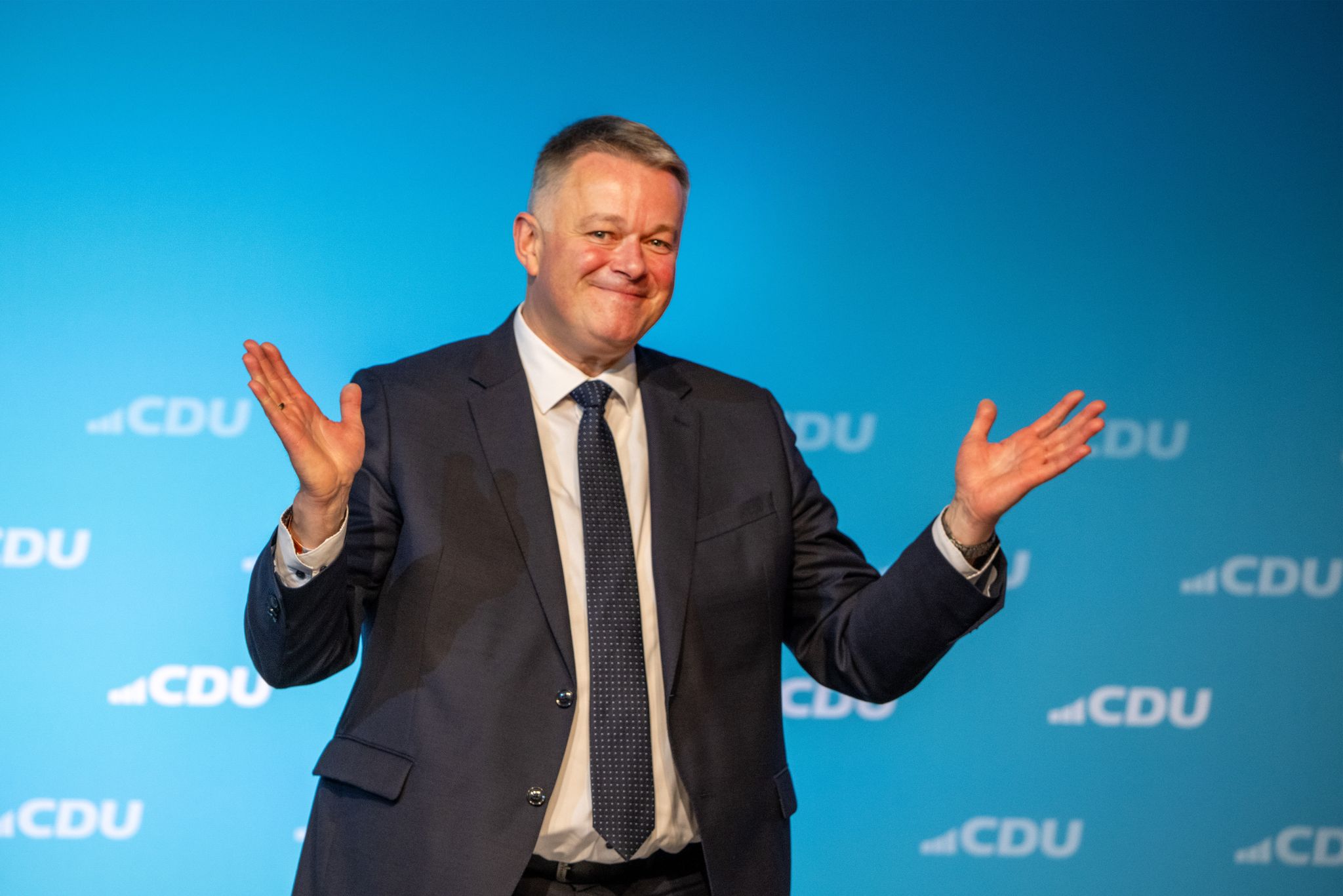 Der CDU-Landeschef ist der einzige der sieben Spitzenkandidaten für die Landtagwahl, die an Silvester Raketen zünden. (Archivbild) 