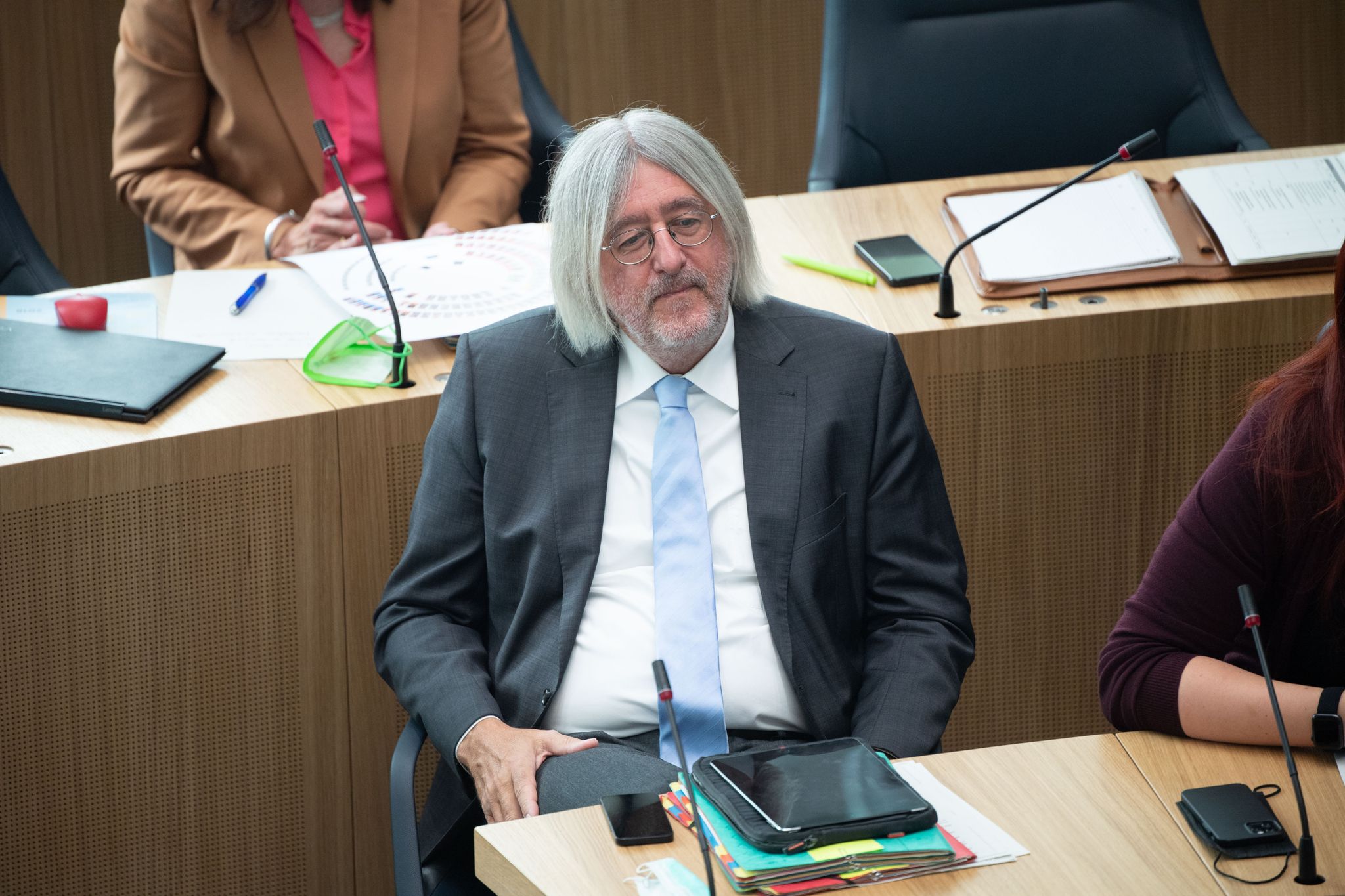 Für den Grünen Bernhard Braun war Landespolitik Heimat und Lebensinhalt. (Archivbild) 