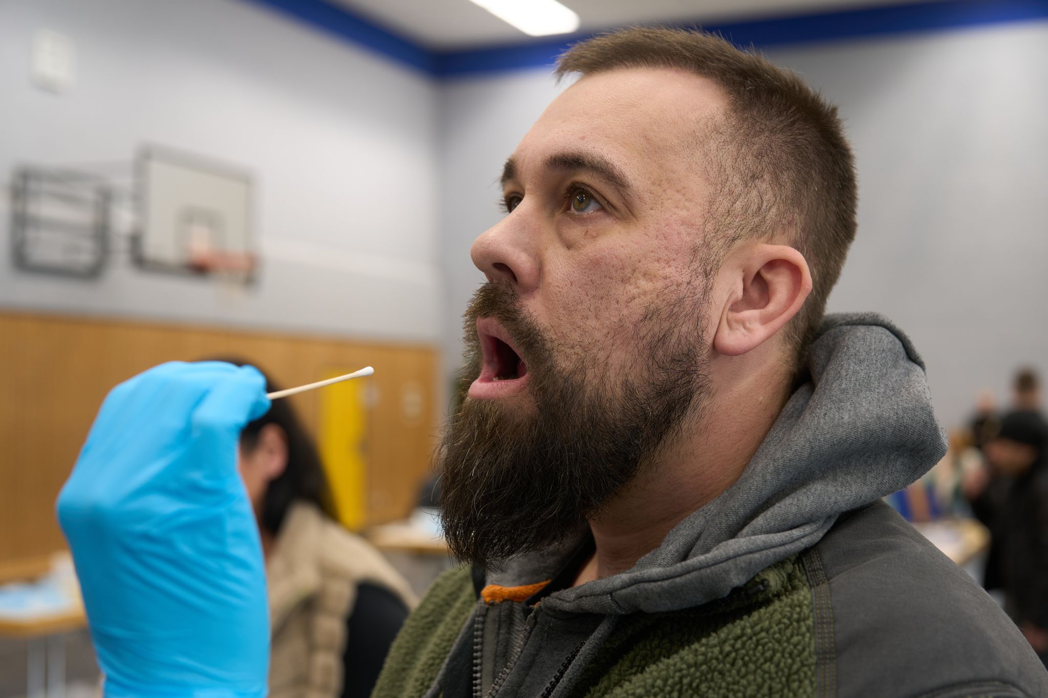 «Damit der Täter gefasst wird und verurteilt wird», nimmt Johannes Stürmer an der DNA-Reihenuntersuchung teil.