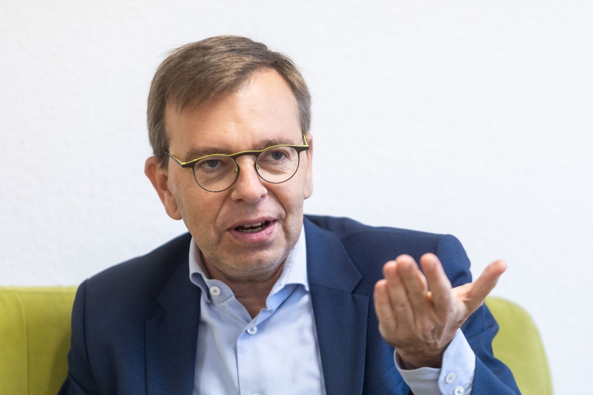 Der Direktor des Landkreistags, Andreas Göbel, will mehr Geld im kommunalen Finanzausgleich statt in Förderprogrammen. (Archivbild)