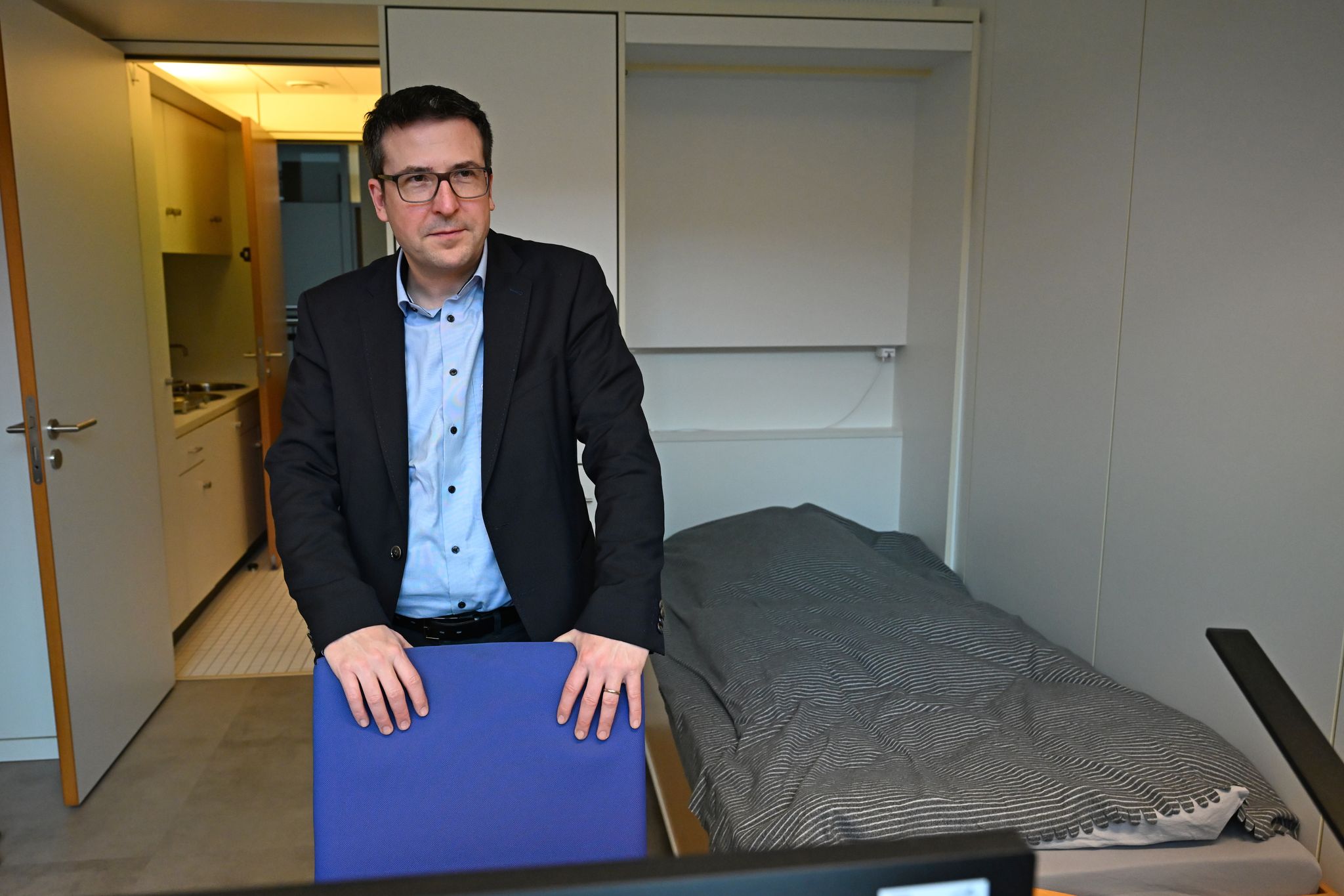 Der Landtagsabgeordnete Marcus Klein (CDU) findet den Vergleich der Studentenbude passend. 