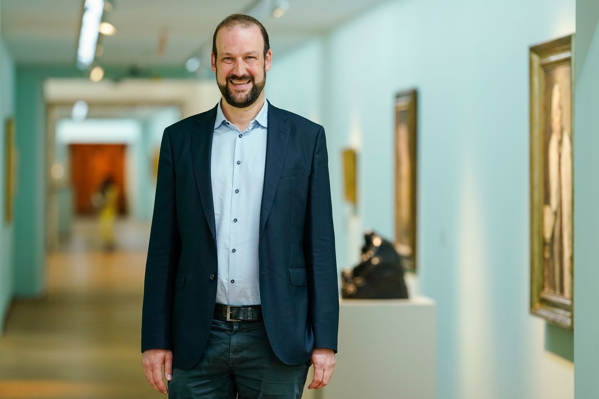 Steffen Egle mahnt eine intensivere Provenienzforschung in den Museen an. (Archivbild)