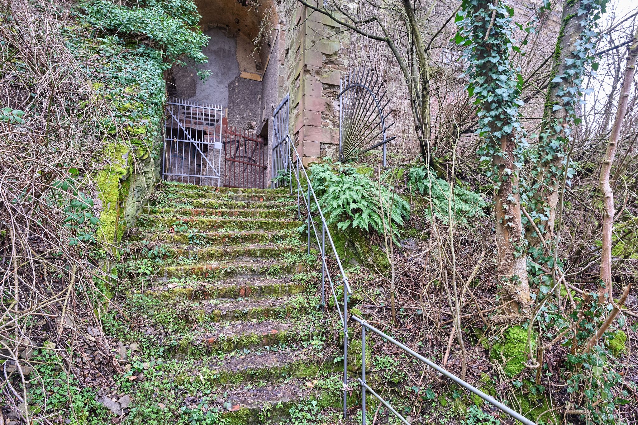 Die Leiche der damals 24-jährigen Amy Lopez wurde an einer Art «Lost Place» unterhalb der Festung Ehrenbreitstein entdeckt. (Archivbild)