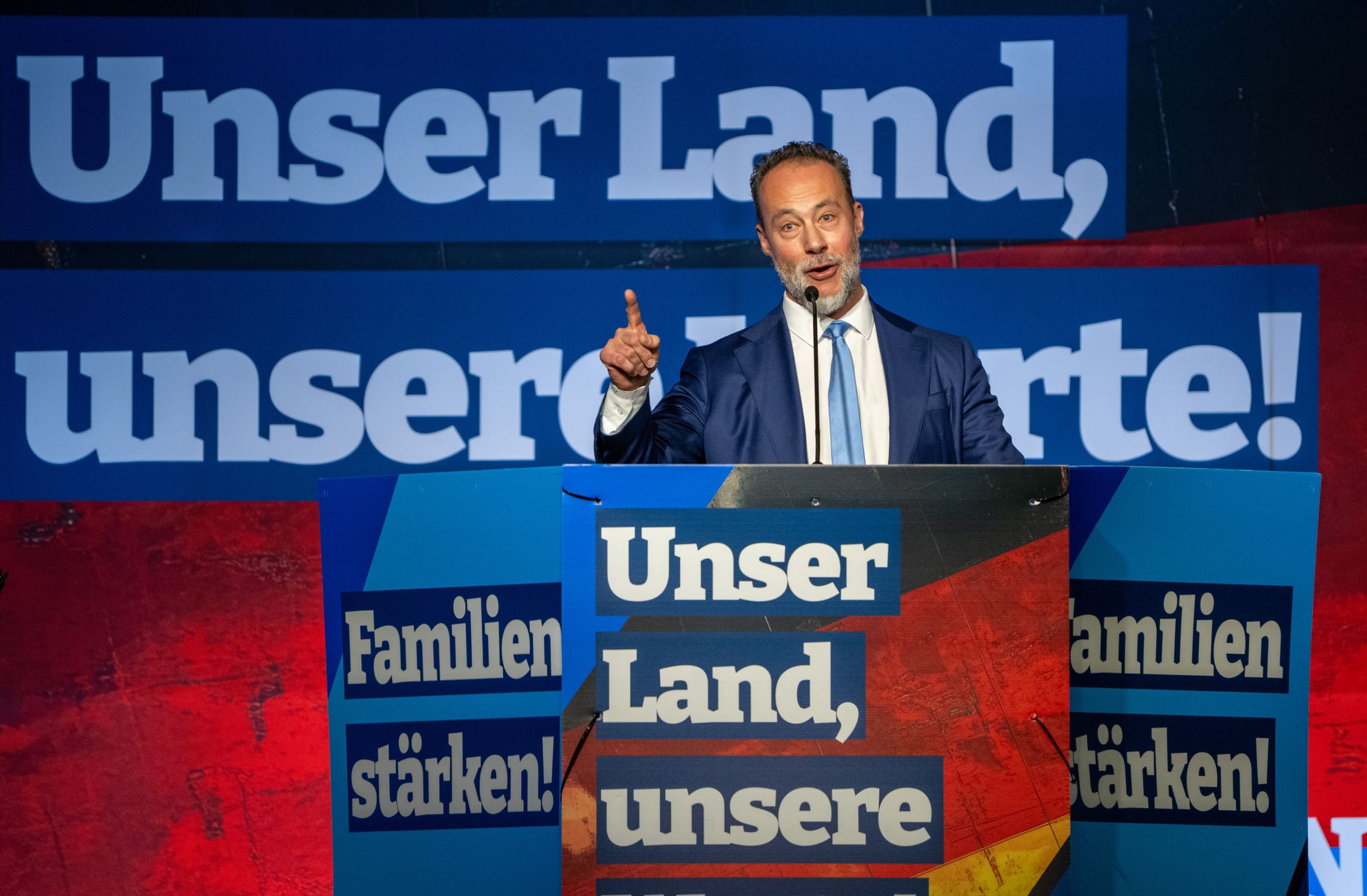 Nach Ansicht von AfD-Spitzenkandidat Jan Bollinger wird Rheinland-Pfalz «unter Wert regiert». (Archivbild)
