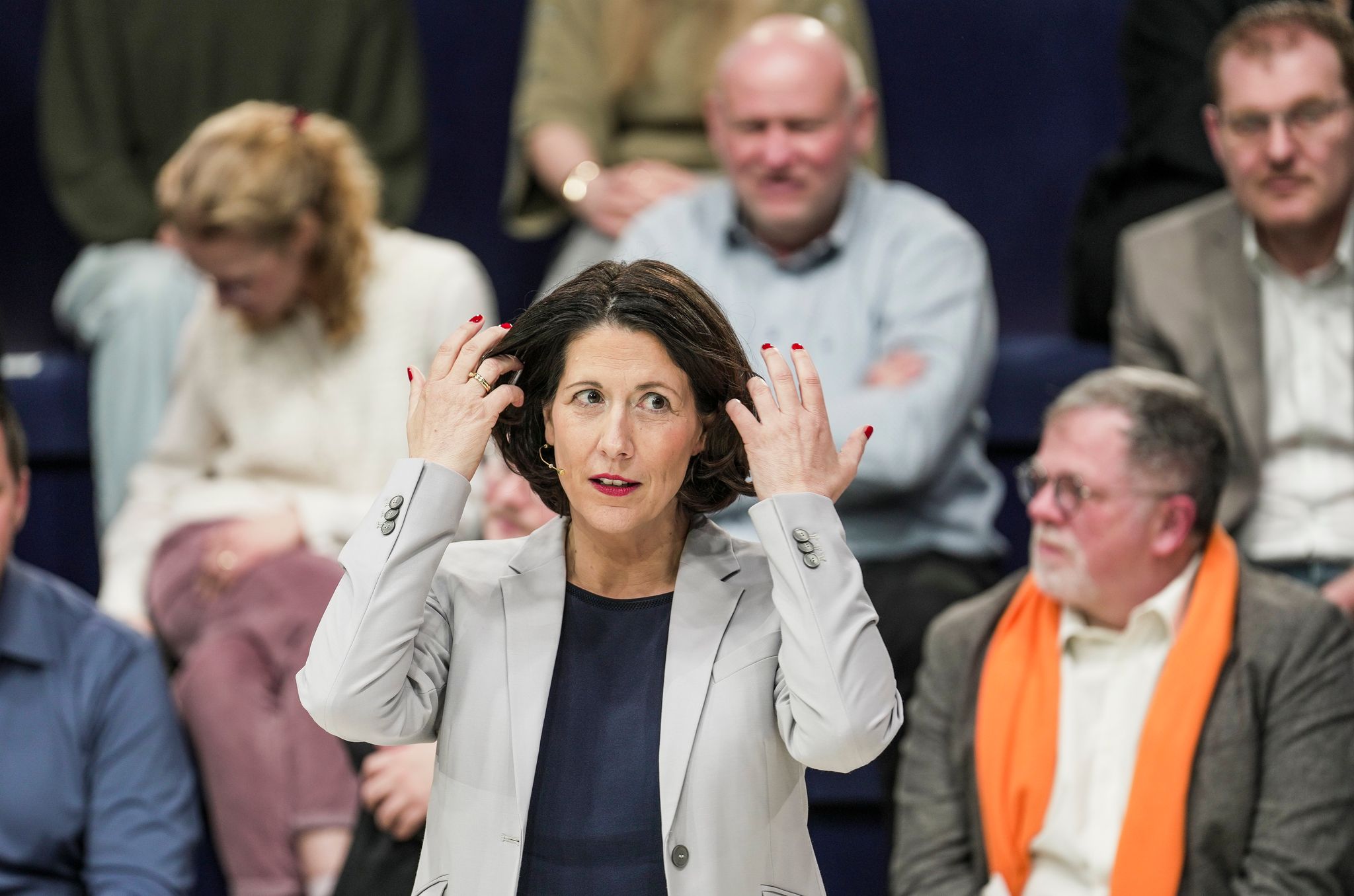 Daniela Schmitt und ihre FDP gehören dem nächsten Landtag wahrscheinlich nicht mehr an.